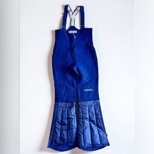 Vintage Ski Bib Snow Pants Womens Medium Blue Pedigree